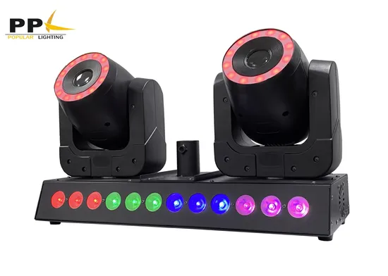 Twins 100W LED Moving Head Spot + Wash LED Bar Set