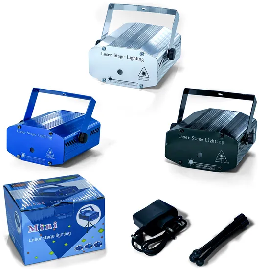 Compact Laser Stage Lighting for Outdoor Parties and Celebrations