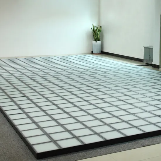 Dance Floor Tile Light Is Lava Game Jumping Grid Game Super Grid LED Activate Interactive Light up Game Room