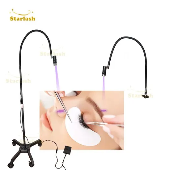 New 2 in 1 UV Light Lamp for LED Lash Glue