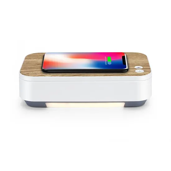 10W Max Qi Wireless Charging Supported OEM LED UV Disinfection Box