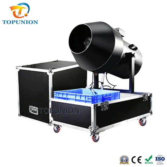 Wholesale Big Vertical Foam Party Flight Case Equipment 3000W Large Spraying Jet Foam Machine