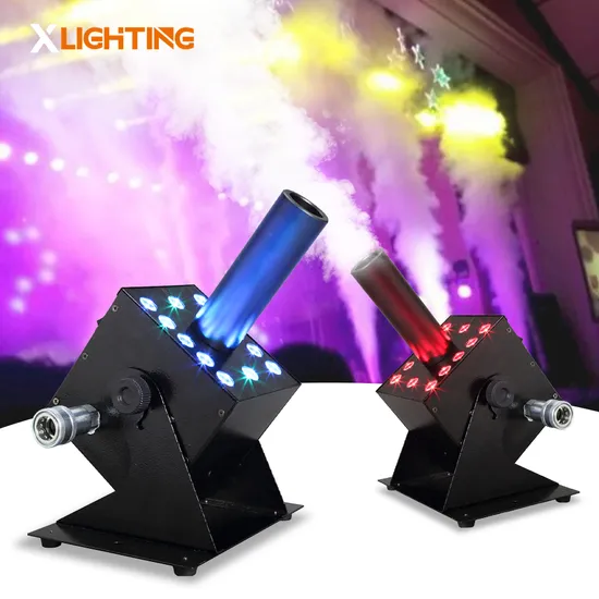 Fog Smoke Stage Machine DMX512 Manuel Remote LED CO2 Jet