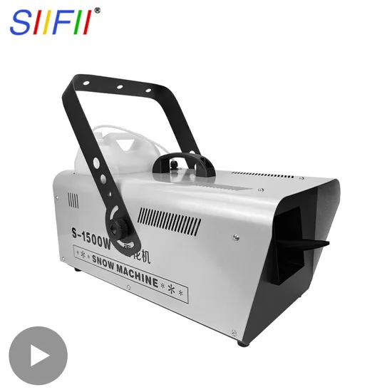 Stage Effect 1500W Snow Machine for Party, New Year, Christmas, Halloween, etc.