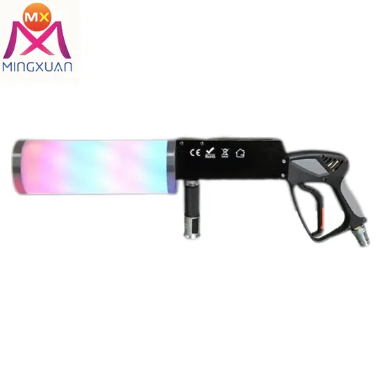Stage Effect Equipment Handhold Gun LED CO2 Special Stage Effect Smoke Disco Party Event