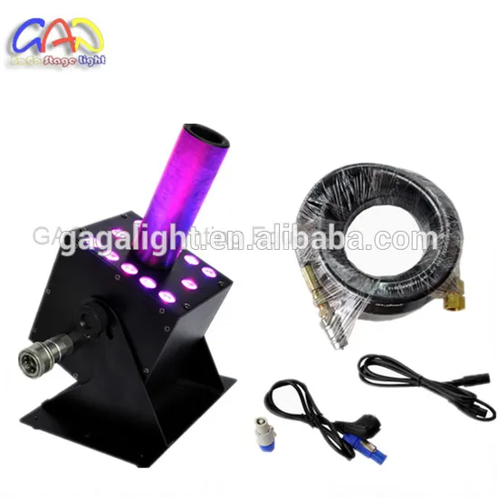 12PCS 3W RGB 3in1 Stage Effect Machine LED CO2 Jet