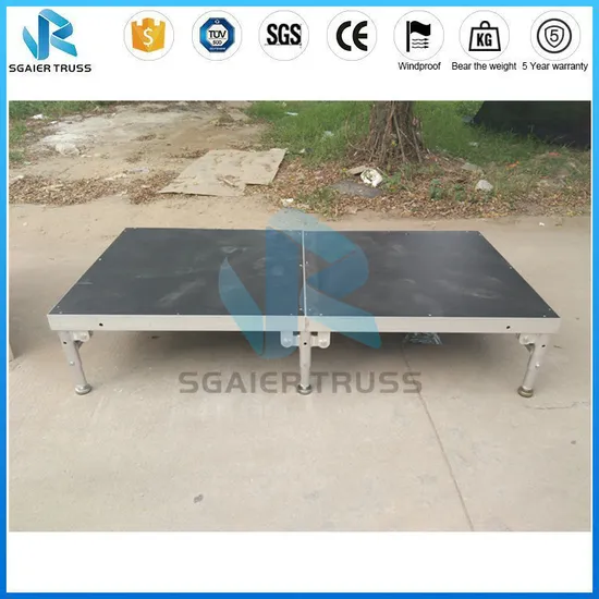 Quickly Install Aluminum Circle Round Stage for Wedding