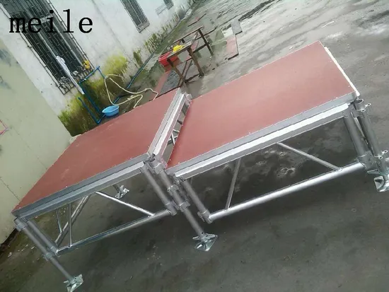 Aluminium Portable Wedding Lighting Stage Platform Outdoor Concert Event Stage