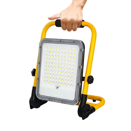 Outdoor 50W Multifunctional 12V Portable Rechargeable COB LED Work Solar Camping Light