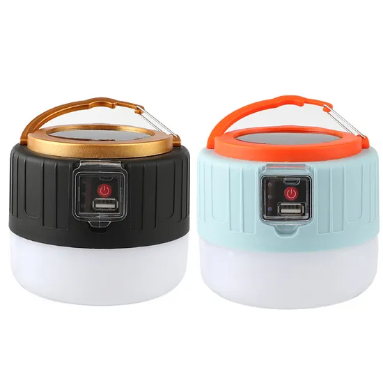 Outdoor Solar Bulbs Rechargeable Remote Control Emergency Bulb Lights Multifunctional Camping Lamp Mobile Tent Light