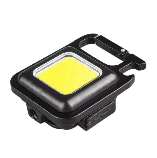 Versatile Mini LED Flashlight with 3 Modes & Rechargeable USB, Perfect for Camping