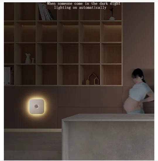 Cute Multi-Use Bedside LED Night Light Aisle LED Night Light for Bedside and Aisle