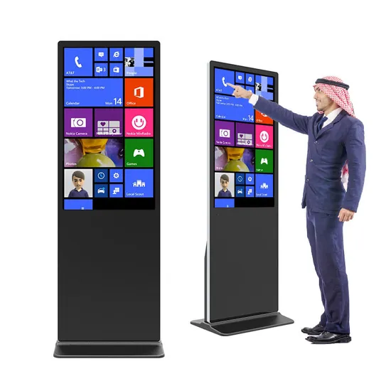 Vertical Digital Signage 4K Display Ad Player Advertising Media Player