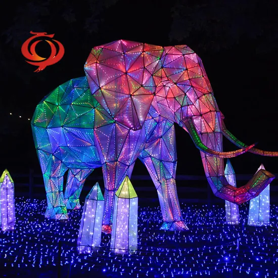 Yyl-Zm Outdoor Decorative Fabric Lanterns Traditional Chinese Animal Lantern Show