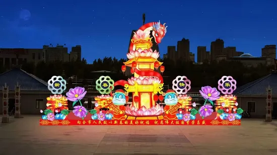 Custom Decorative Lanterns for Engaging Outdoor Events Show