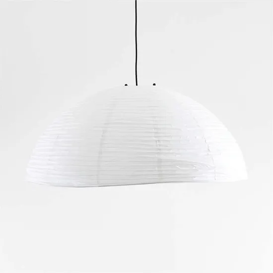 Decorative Pendant Paper Light Moon Oversized Pendant Light