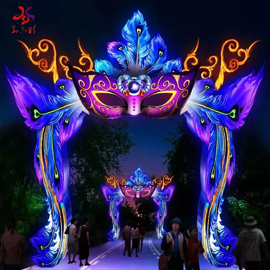 Outdoor Waterproof Across Street LED Arch Tunnel Lighting