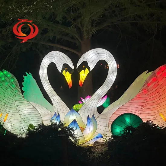 Yyl-Zm Chinese Outdoor Waterproof Festival Hand Painted Lanterns with LED Flower Lanterns
