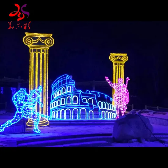 Outdoor Attractive Chinese New Year Candy Lantern Festival Decoration