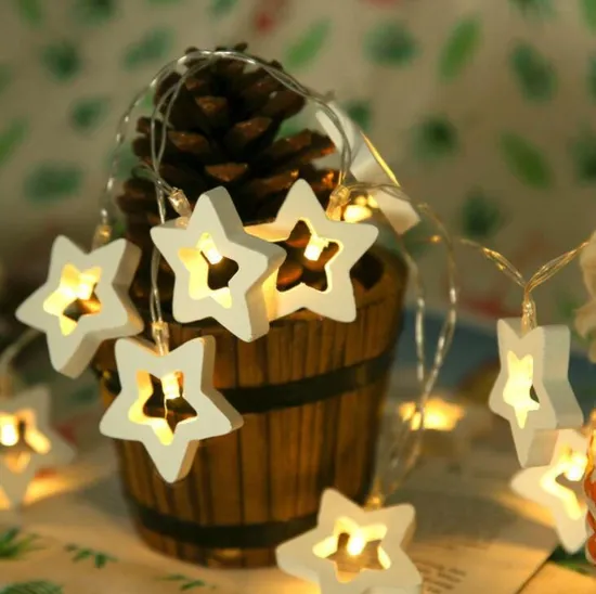 Wooden Light with Chain for Decoration (IL0517-20)