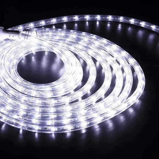 LED Rope Strip Light of White Colour for Indoor Outdoor Christmas Decoration