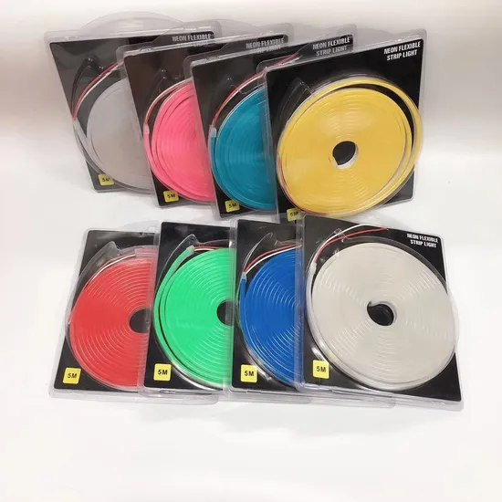 12V Neon Light Rope Strip for Car Decoration