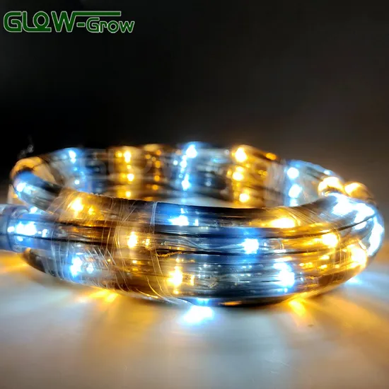 120V UL ETL Outdoor IP65 Waterproof Smoky LED Rope Lights for Home Shopping Mall Christmas Halloween Decoration