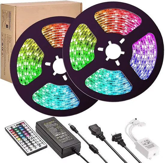 RGB LED Strip Lights Music Strip Lights with Timer and Remote