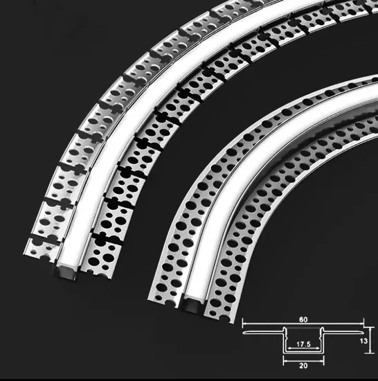 Curve Aluminum LED Profiles Bendable Track 15mm Flexible Aluminum Profile Channel for Drywall Plaster Ceiling Lighting