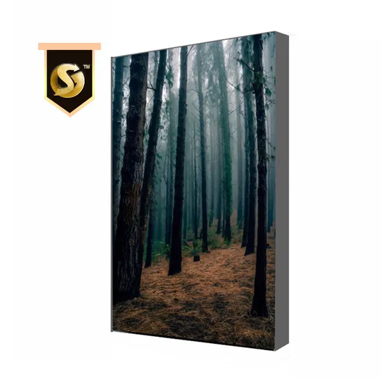 Custom Large Format Indoor Aluminum Movie Poster Advertising Light Box