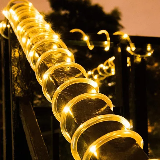 Hot Sale Remote Control Rubber Rope Light for Ramadan Holiday