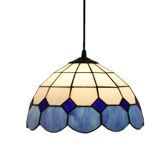 Hot Selling Simple European Style Restaurant Bar Color Chandelier Glass Lamps
