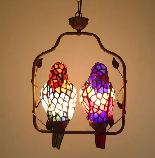 Tiffany Style Stained Glass Home Decoration Lamp