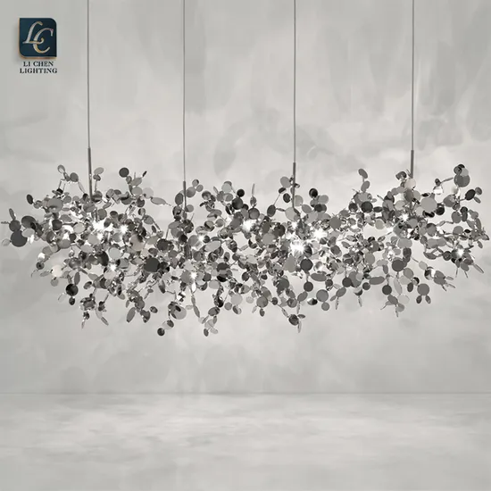 Restaurant Shop Decoration Stainless Steel LED Pendant Light