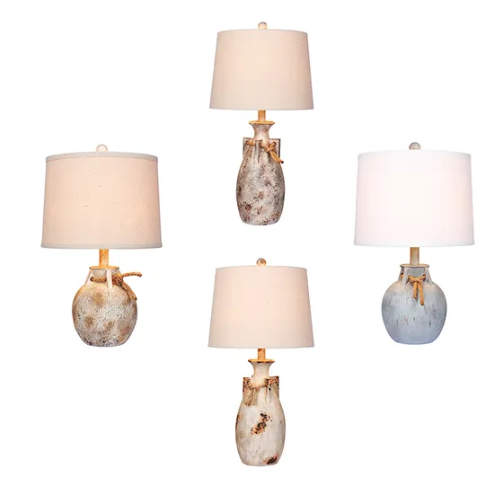 Handmade Resin Table Lamps Item Type Design Desk Lamp for Reading Room