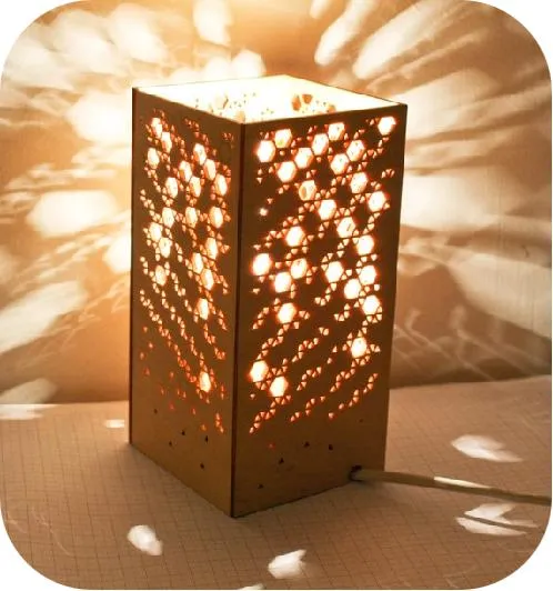 Outdoor Corten Steel Rectangular Metal Garden Decoration Light Cover