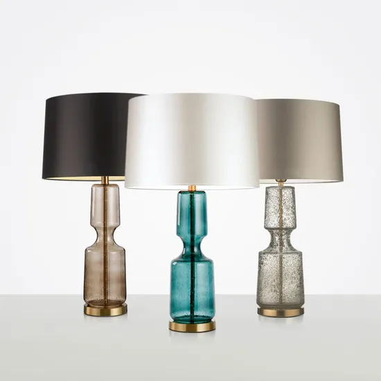 Decorative Office Home Hotel Queen Bedroom Light Brushed Nickel Black Wood Iron Table Desk Lamp Lighting with USB Charging Port