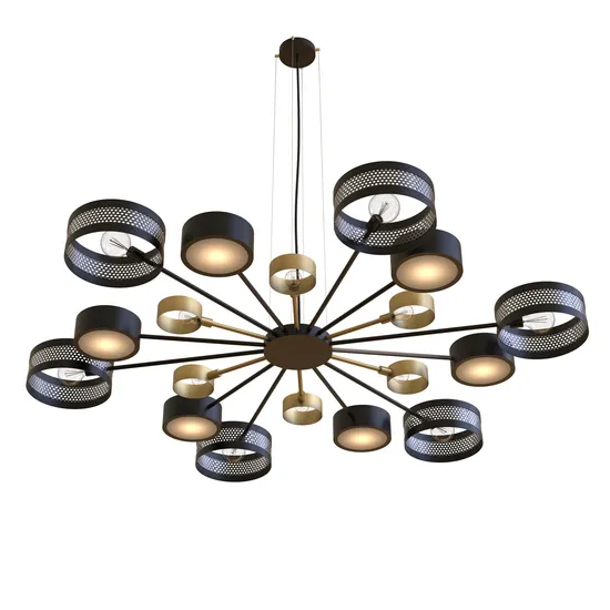 China Factory Customized Innovative Hotel Public Area Luxury LED Chandeliers