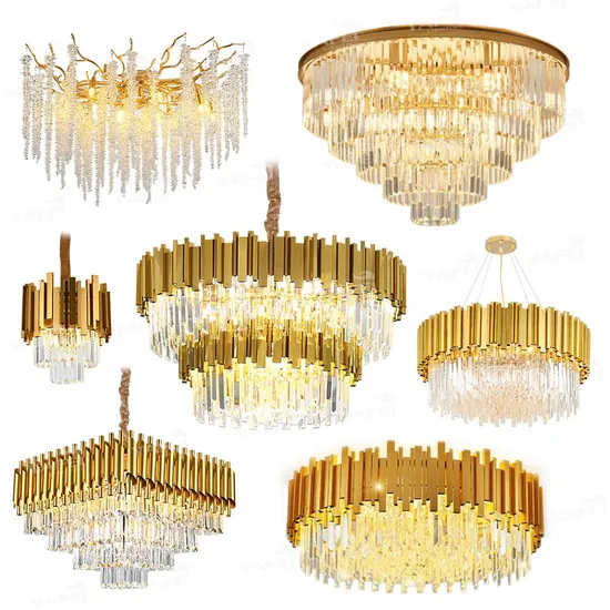 Kitchen Simple Modern Ceiling Hanging Pendant Light Lights Lighting Decoration Crystal Chandelier