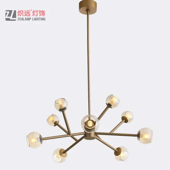 Modern Metal pendant Lamp Ceiling Chandelier Lighting for Living Room