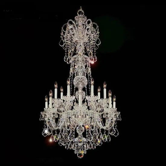 European Style Simple Atmosphere Hotel Lobby Chandelier Crystal Light (672)
