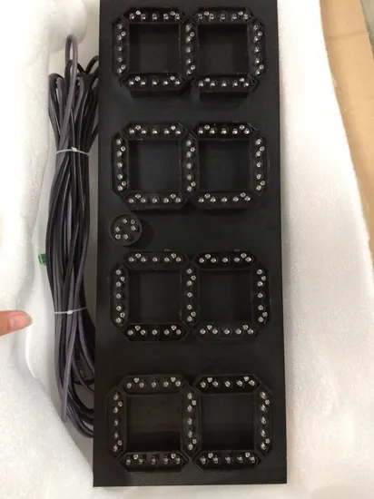 Waterproof 7  Segment  Outdoor Gas Price High Brightness LED  Display 