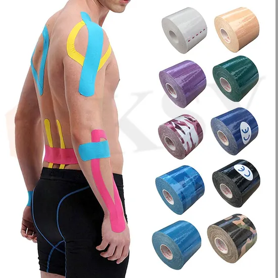 Material Water Proof Strapping Customlogowaterproof Kt Sports Kinesiology Tape