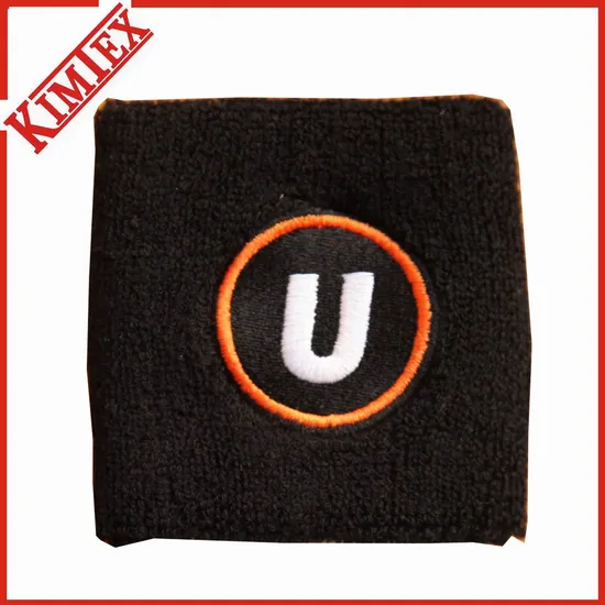 Unisex Promotion 100% Cotton Terry Sports Wristband