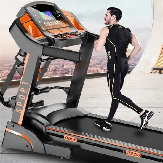 Factory Direct Deluxe Fitness Easy Foldable Motorized Treadmill Cinta De Correr