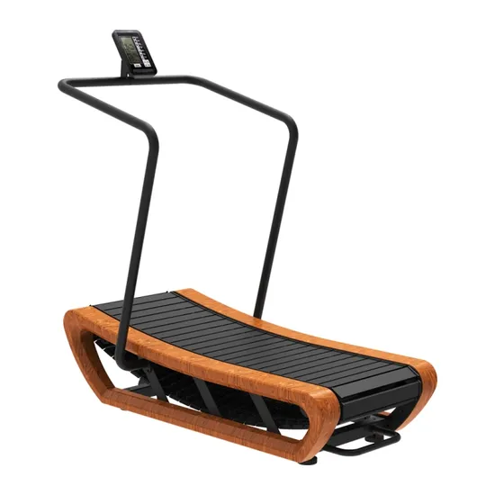 Non-Powered Curved Mechanical Treadmill Commercial Gym Equipment Manual Treadmill for Running
