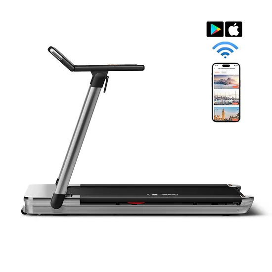 Ypoo Speed Fitness Machine Treadmill with Yifit APP Smart Electric Foldable Treadmill Running Exercise Machine Factory Under Desk Treadmill