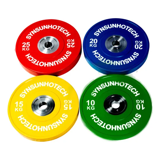 Elite Powerlifting Competition Rubber Bumper Plate Gym Strength Training Crossfit Bumper Plate