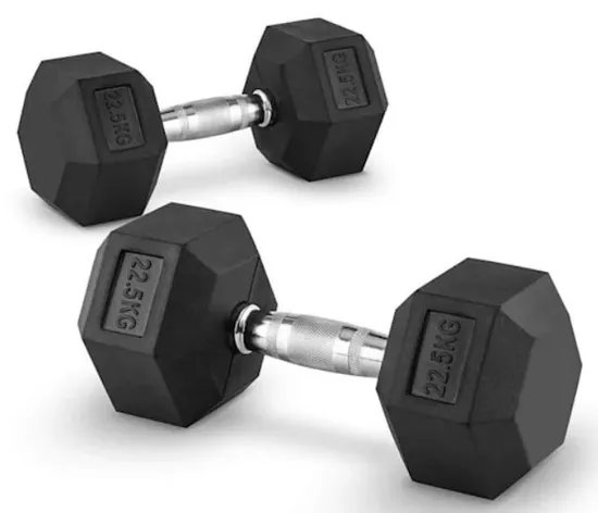 Ttcz Fitness Hex Rubber Dumbbells Popular for Gym