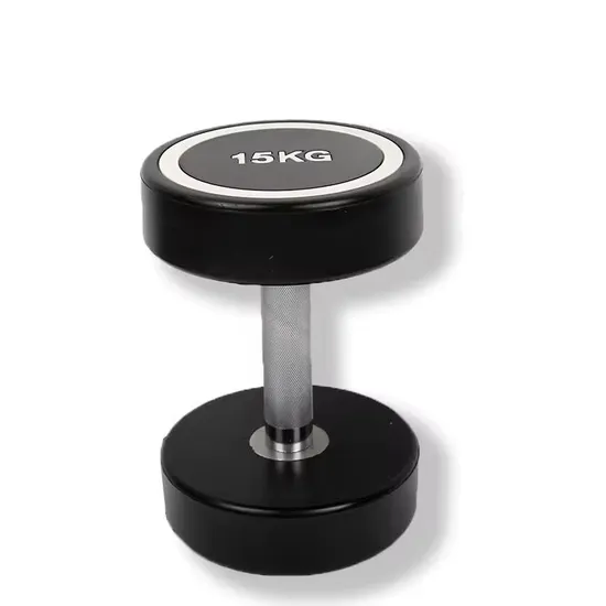 Gym Equipment Round PU Urethane Dumbbell Round Dumbbells